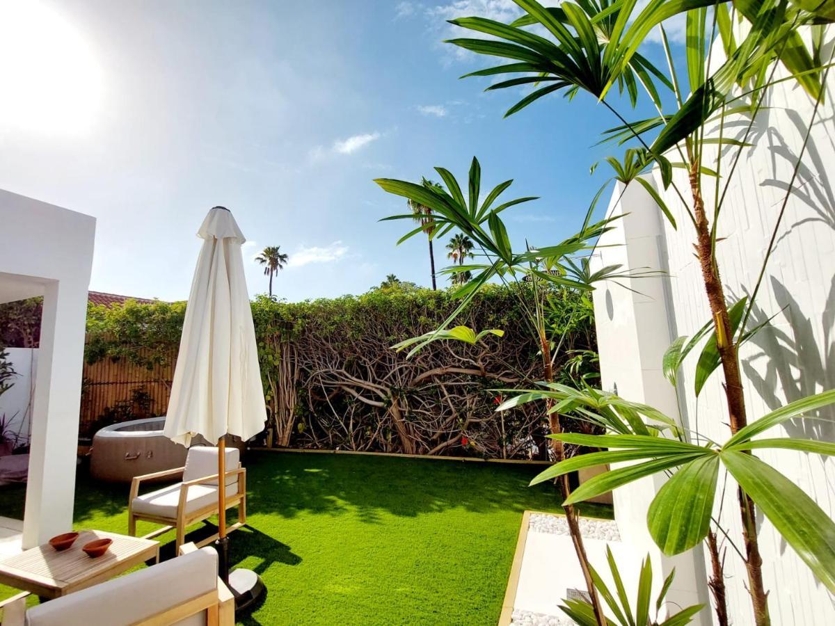 Bungalow De Diseno Hidromasajes Terraza Y Piscina. San Bartolomé Ngoại thất bức ảnh