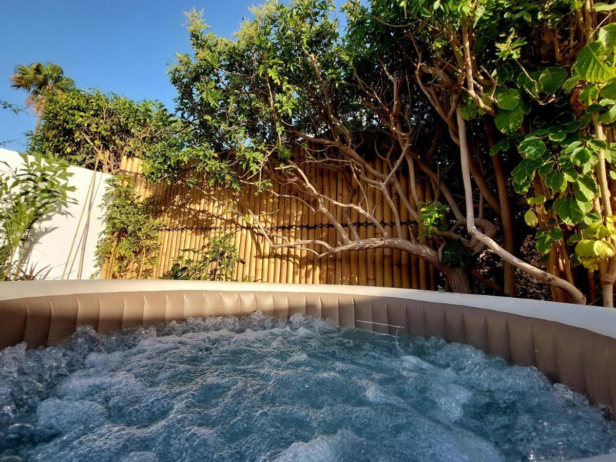 Bungalow De Diseno Hidromasajes Terraza Y Piscina. San Bartolomé Ngoại thất bức ảnh