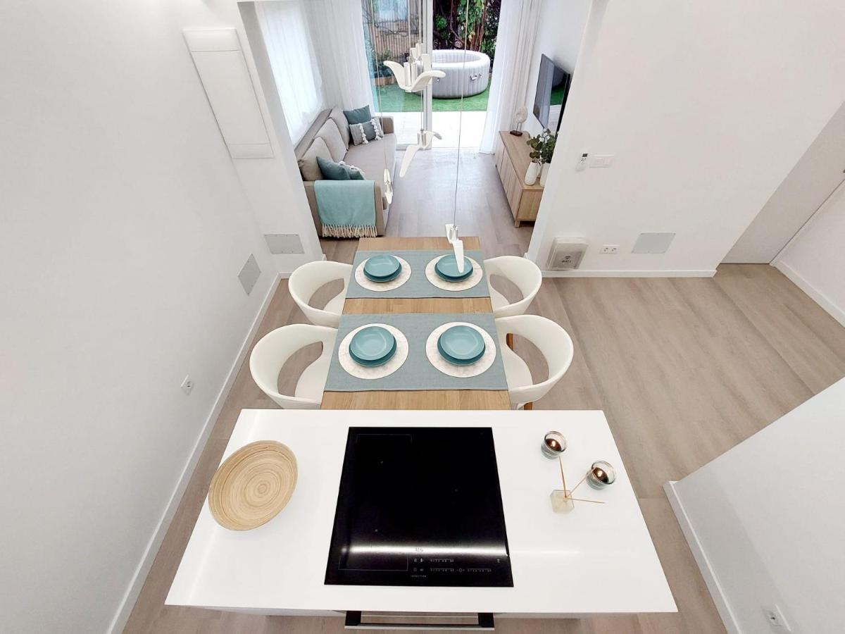 Bungalow De Diseno Hidromasajes Terraza Y Piscina. San Bartolomé Ngoại thất bức ảnh