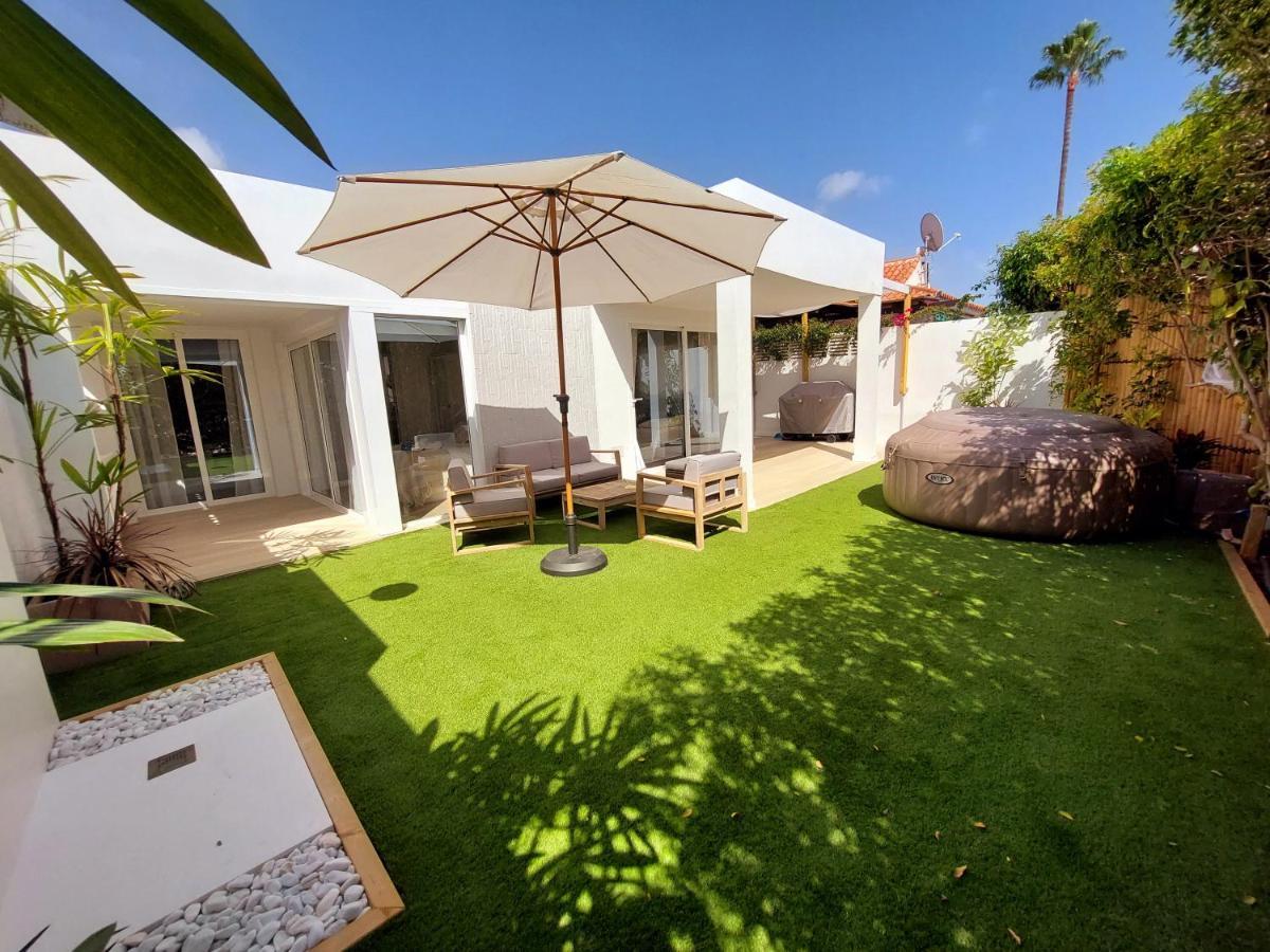 Bungalow De Diseno Hidromasajes Terraza Y Piscina. San Bartolomé Ngoại thất bức ảnh